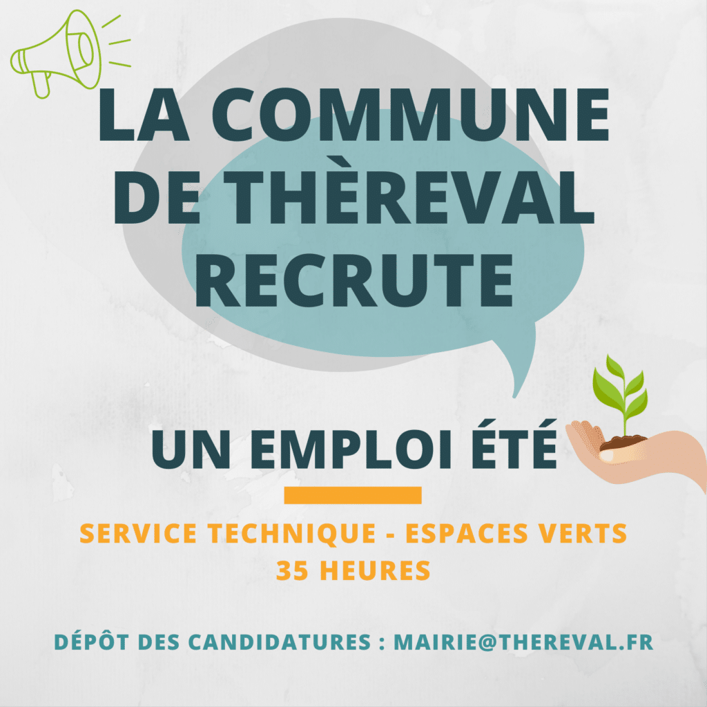Emploi été : la commune recrute