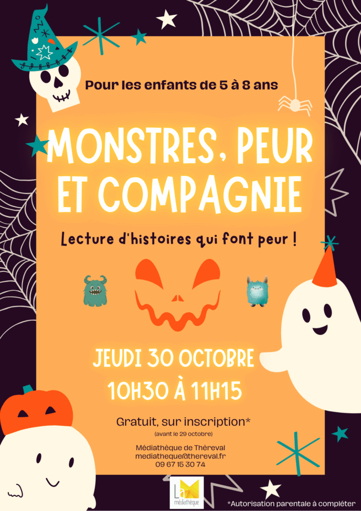 Fêtez Halloween à la médiathèque