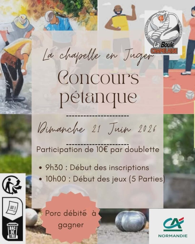 Concours de pétanque
